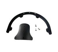 Luwecf Soporte para Tom, Base de Batería Resistente, Accesorio Musical para Percusión, Negro 12 pulgadas