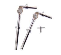 Luwecf Soporte para Tom Soporte de Hardware Abrazadera de Sujeción Montaje para Tambor Accesorio Profesional Robusto para Sujeción Estable Adecuado para Músi, 2 Piezas