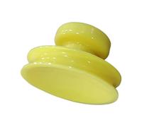Luwecf Sound Bowl Suction Cup Ligero con Mango Elevador para Cuenco de Canto Herramienta de Succión Confiable Soporte para Cuencos Cantores Budistas en Silic, Amarillo