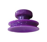 Luwecf Sound Bowl Suction Cup Ligero con Mango Elevador para Cuenco de Canto Herramienta de Succión Confiable Soporte para Cuencos Cantores Budistas en Silic, PÚrpura