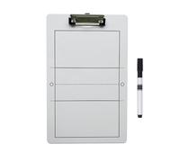 Luwecf Tablero de Tácticas de Voleibol Pizarra Entrenador Marcador Antideslizante Portátil Impreso Claro Plegable PVC Adecuado para Dirección de Equipos Form, Vóleibol