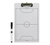 Luwecf Tablero de Tácticas de Voleibol Pizarra Entrenador Marcador Antideslizante Portátil Impreso Claro Plegable PVC Adecuado para Dirección de Equipos Form, Fútbol Sala