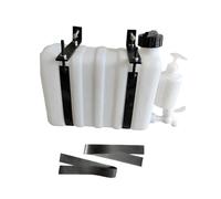 Luwecf Tanque de Agua para Camión de Uso Práctico Contenedor Resistente para Lavado Manual Gran Capacidad Y Portabilidad Fabricado en Polipropileno Y Metal a, 44 Cm X 12 Cm X 25