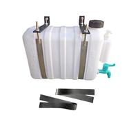 Luwecf Tanque de Agua para Camión de Uso Práctico Contenedor Resistente para Lavado Manual Gran Capacidad Y Portabilidad Fabricado en Polipropileno Y Metal a, 46 Cm X 16 Cm X 29