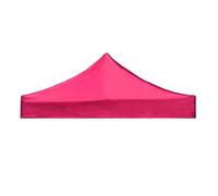 Luwecf Tent Top Cover de Tela Oxford Ligera con Costura Doble Función Impermeable y Protección contra Rayos UV Adecuado para Camping Playa Excursiones, Rosa Roja, 3x3m