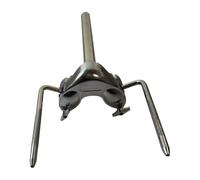 Luwecf Tom Drum Mount Soporte Tom Brazo Ajustable Abrazadera para Batería Hecho en Aleación de Aluminio Adecuado para Percusionistas Ensayos Actuaciones, con Tubo