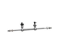Luwecf Tornillo de doble extremo para caja de bombo con tornillo de montaje y arandela Mantenimiento de instrumentos musicales, Espaciado entre Agujeros 5cm