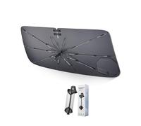LUWU [Mejorado] Parasol Paraguas Coche Compatible con Renaul-t Rafale 2024 2025 2026 Parabrisas Plegable Parasol para Coche Protección UV y Calor Accesorios Rafale