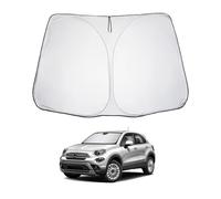 LUWU Parasol para Coche Compatible con F-iat 500X 2015-2024 Protección Solar para Parabrisas Interior Parasol Protección UV 500 Accesorios