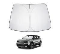 LUWU Parasol para Coche Compatible con Jeep Avengers Eléctrico 2023 2024 Protección Solar para Parabrisas Interior Parasol Protección UV Avenger Hybrid EV 2025 Accesorio