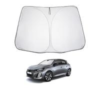 LUWU Parasol para Coche Compatible con Opel Corsa F Corsa-e 2020-2024 Protección Solar para Parabrisas Interior Pparasol Corsa F Facelift 2023 Parasol de Enfriamiento Protección UV Accesorios