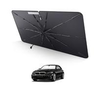 LUWU Parasol Paraguas Coche Compatible con BMW Serie 3 G20 G21 i3 G28 / Serie 4 G22 i4 G26 2019-2024 2025 Parabrisas Protección UV Parasol Coche Parabrisas Parasol Paraguas Serie 3 Interior Accesorios