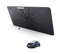 LUWU Parasol Paraguas Coche Compatible con Renault Captur 2 2020-2025 / Captur 1 2013-2019 Delantero Parabrisas Parasol Coche Paraguas Plegable Protección UV Captur 2 Accesorios