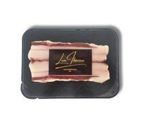 LUX IBÉRICO | Panceta Curada Ibérica de Cebo de Campo 500g | Panceta Salada Extremeña | Envasada al Vacío | Cerdos Criados en Libertad (1 PIEZA, 500, gramo)