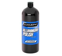 Lux Metal - Abrillantador de Aluminio Polish 1 KG Pasta abrasiva para pulir superficies aleaciones ligeras aluminio elimina rayones óxido Abrillanta carrocerías automóviles motos barco bicicletas