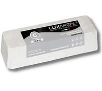 Lux Metal - Blanco S. Pasta abrasiva fina para pulir 700 gr Cera para pulir acero inoxidable para pulir metales Aluminio Hierro Pulidores Cromo Madera Plexiglás Mármol Latón Cobre Plástico Plata