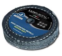 Lux Metal Disco de Pulido Algodón Jeans Medio Suave 150 mm Estable Disco de Pulido Espejo Metales Aluminio Acero Inoxidable para Taladro Muela Latón Cobre Bronce Hierro Madera Mármol