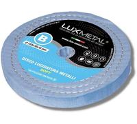 Lux Metal - Disco de Pulido de Fieltro de Algodón Suave 150 mm para Pulido de Espejo Aluminio Acero Inoxidable Metales Discos de Pulido para Taladro Muela Amoladora Latón Cobre Madera Mármol Plexiglás