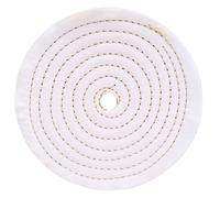 Lux Metal Disco de Pulido Fieltro Algodón 150mm con Agujero 12,7mm Discos para Pulir a Espejo Aluminio, Cromados, Metales Acero Inoxidable para Taladro, Rueda de Pulido Muela de latón Cobre Plexiglás