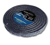 Lux Metal Disco de pulido mediano suave de 250 mm de algodón vaquero robusto rueda para pulido de espejo metales aluminio acero inoxidable discos pulidor amoladora moladora latón cobre hierro madera