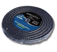 Lux Metal Disco de pulido para metales medio suave 200 mm en algodón jeans rueda estable para pulir espejos metales aluminio acero inoxidable discos de pulido muela latón cobre hierro madera mármol