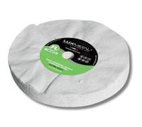 Lux Metal Disco de pulido ultra suave 300 mm de algodón franela discos para pulir espejo aluminio cromo metal acero inoxidable rueda pulido pulido latón cobre madera mármol plexiglás plata
