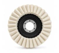 Lux Metal - Disco laminar de fieltro de 115 mm para pulir metales, acero inoxidable, aluminio y superficies delicadas, accesorio para herramientas eléctricas, ideal para un resultado profesional y