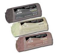 Lux Metal - Kit 3 Pastas de Pulido Abrasivas 350 gr A-K-Z Set de Pulido de Acero Inoxidable Cera Sólida para Pulir Metales Espejo Aluminio Quitar Rayones Madera Plexiglás Mármol Latón Cobre Plástico