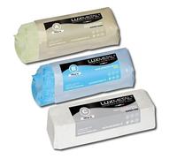 Lux Metal Kit 3 Pastas de Pulido Abrasivas 700 gr A-B-C Set de Pulido Acero Inoxidable Cera Sólida para Pulir Metales Espejo Pulidores Aluminio Cromo Madera Plexiglás Mármol Latón Cobre Plástico