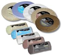 Lux Metal - Kit de 5 discos pulidores de 200 mm y 5 pasta abrasiva pulidora 350 gr - Para aluminio, hierro, acero inoxidable, bronce, mármol - Rueda pulidora de metales