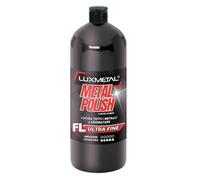 Lux Metal - Metal Polish Ultra Fine Polish FL 1 KG Pasta abrasiva para metales acero inoxidable aluminio latón bronce cobre oro plata elimina rayones oxidación opacidad cromo carrocería