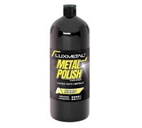 Lux Metal - Pulidor de Metales Polish Hard 1 KG Pasta abrasiva pre-pulido metales acero inoxidable aluminio latón bronce cobre Elimina arañazos abrasión profunda óxido carrocería coche motocicleta
