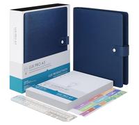 LUX PRO - Agenda diaria y agenda de citas, diario de gratitud, diario de bienestar y planificadores y organizadores semanales sin fecha, diarios de escritorio para mujeres y hombres, LUX Productivity