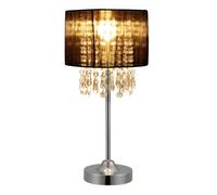 [lux.pro] lámpara de mesa moderna (e14) - negro - 40 cm - modelo: bellevue 40 cm