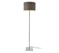 lux.pro Lámpara de pie Coimbra Moderna Diseño Altura 151 cm Iluminación Interior Luz efectiva Gris 1 x E27
