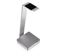 LUXA2 E-One oro aluminio soporte para auriculares para Beats, Sony, Sennheiser, Philips, Audio-Technica, Plantronics, Bose, JVC, juegos, y DJ profesionales
