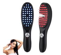 LuxaBrush - 4 in 1 Brush - LUXARAE Hair Straightener Brush with Cutting-Edge Hair Therapy help locking in moisture and nutrients for a soft radiant finish - Fuller Stronger Hair in as 30 Days