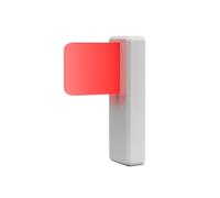 LUXAFOR Bandera 2 - Luz LED ocupada de 2ª generación - Indicador de estado de oficina y disponibilidad - Evita distracciones en el lugar de trabajo y aumenta la productividad (blanco)