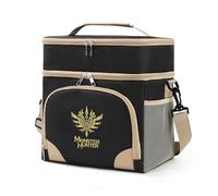 Luxaros Bolsa De Almuerzo para Niños Monst-er Hunt-er, Anime Design Bolsa Portatil, Térmico para Playa Picnic Camping Barbacoa, Playa