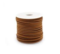 LUXBUT Faux Suede Leather Cord Flat Leather String Leather Strips Laces for Jewelry Making Necklace and Bracelet Making DIY Crafts