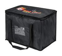 LUXBUT Insulated Food Delivery Bag Extra Large Food Storage Bag Thick Oxford Fabric and Aluminum Foil, Ideal Pizza Bag, Takeaway Meal Delivery