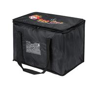 LUXBUT Insulated Food Delivery Bag Extra Large Food Storage Bag Thick Oxford Fabric and Aluminum Foil, Ideal Pizza Bag, Takeaway Meal Delivery