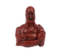 LUXBUT Middle Finger Buddha Statue Ornament Laughing Buddha Sculpture for Home Decor
