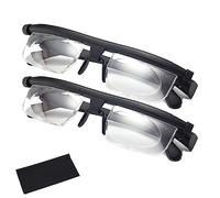 LUXBUT Vifocus Adjustable Focus Glasses near and Far, Upgrade Seniors Distance Visionfocus Reading Glasses (2 Pcs)