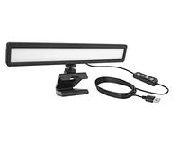 LUXCEO Foco LED Fotografia USB,Luz Videoconferencia de Emisión Lateral,con Trípode y Clip (2500-9000K,CRI 95 +),para Estudios Fotográficos,Tiktok,Transmisión en Vivo,Youtube,Videoconferencia