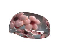 Luxe Petal - Banda deportiva para el sudor, transpirable, ligera, agradable al tacto, para correr y hacer ejercicio al aire libre