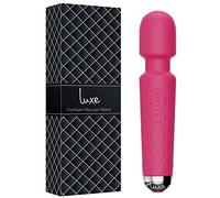 Luxe Products Varita masajeador inalámbrico de cuerpo completo, resistente al agua con silicona suave, recargable, masaje portátil en cualquier lugar, masaje corporal completo, regalo perfecto,