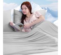 Luxear Manta Refrescante para Verano, ARC-Chill Fibra Refrescante Q-MAX> 0,5 Manta Refrescante Ligera de Verano Doble Cara para Adultos Niños Bebés Fria Sofa