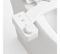 LUXEART NEXORA - Bidé Mecánico de Alta Precisión para WC | Limpieza Frontal y Posterior sin Electricidad