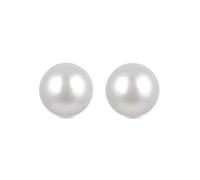 Luxenter Pendientes 'Básico' blanco perla One Size blanco perla